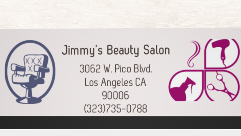 Jimmys Beauty Bar | 3062 W Pico Blvd, Los Angeles, CA 90006, USA | Phone: (323) 735-0788