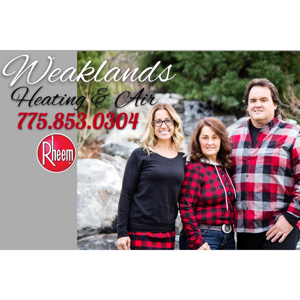 Weaklands Heating & Air Conditioning, Inc | 170 Gallian Ln, Reno, NV 89511, USA | Phone: (775) 853-0304