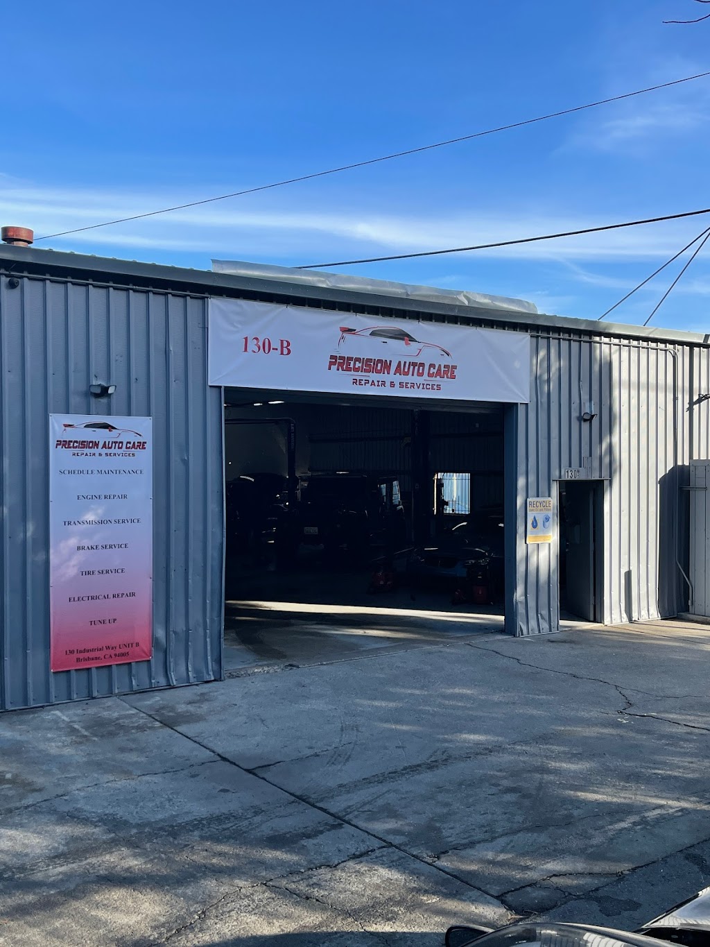 Precision Auto Care & Body Repair | 130 Industrial Way Unit B, Brisbane, CA 94005, USA | Phone: (415) 859-5614