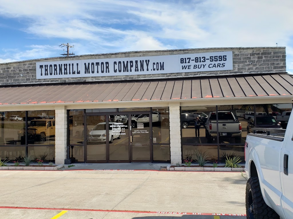 Thornhill Motor Company HO. | 3404 Fort Worth Hwy, Hudson Oaks, TX 76087, USA | Phone: (817) 813-5595