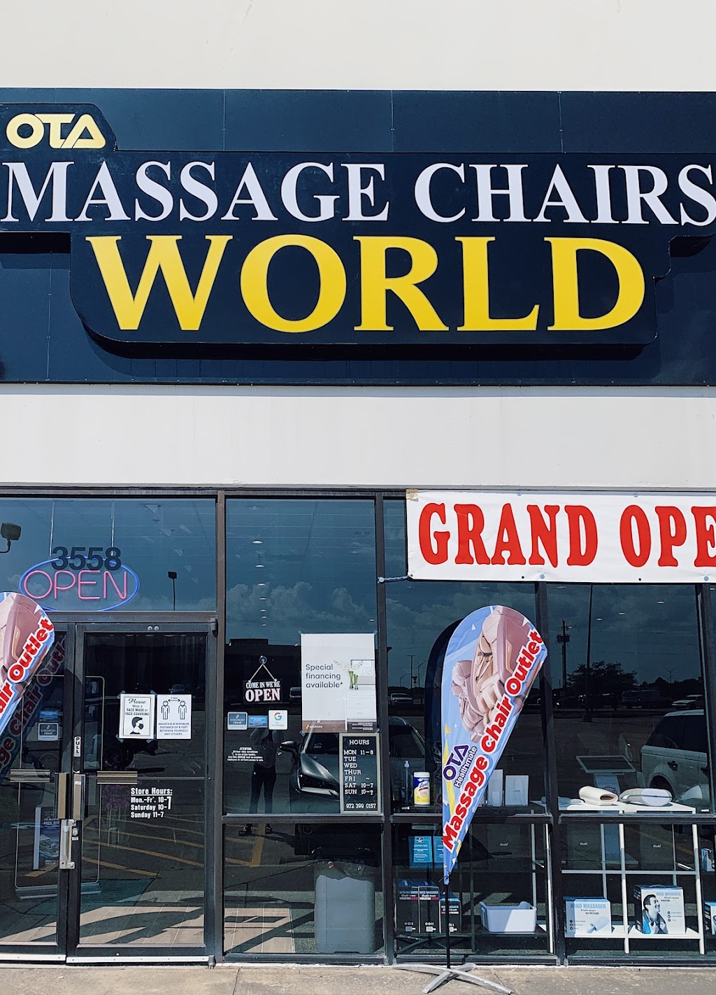 OTA World - Irving - Massage Chair Outlet | 3558 W Airport Fwy, Irving, TX 75062, USA | Phone: (469) 713-3343