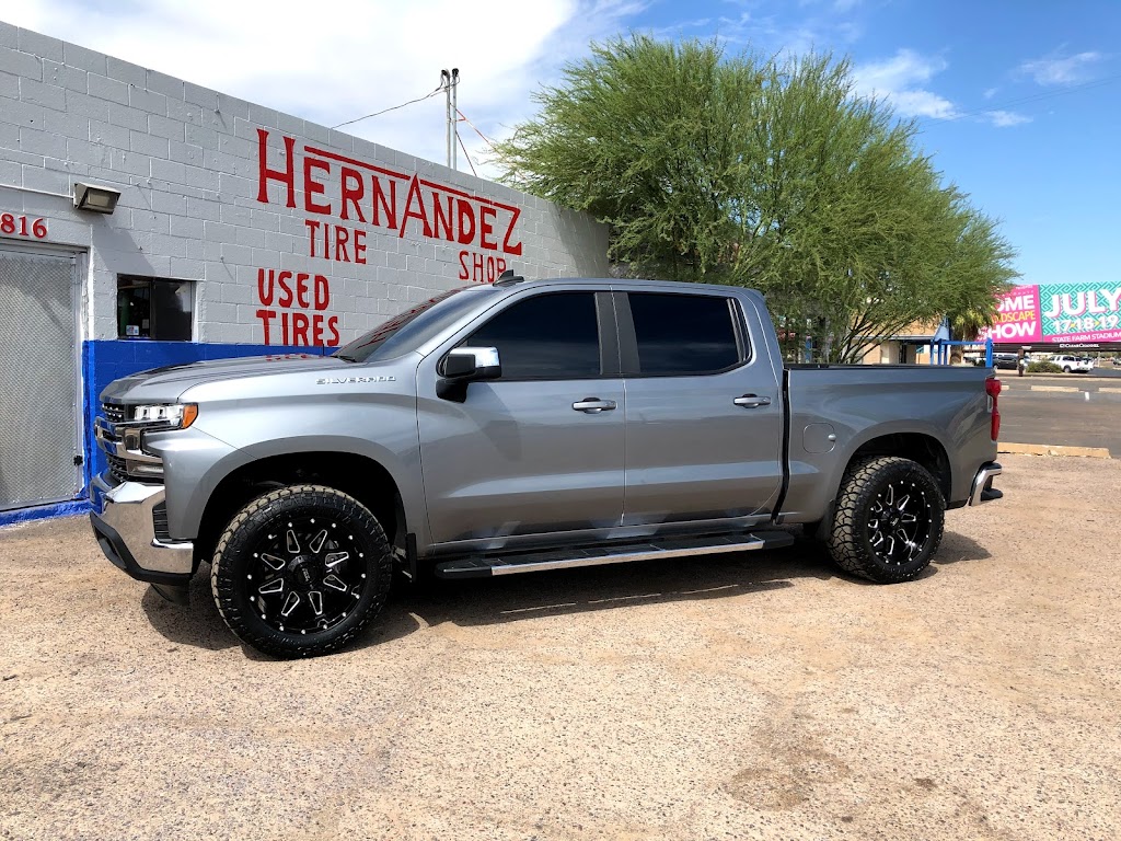 Hernandez tire shop | 2816 E Bell Rd, Phoenix, AZ 85032 | Phone: (602) 668-4362