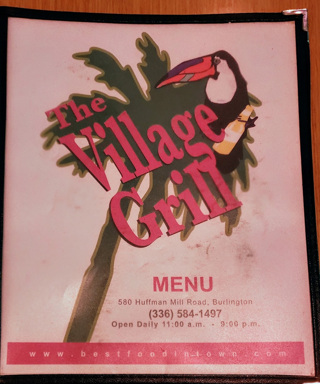 Village Grill | 580 Huffman Mill Rd, Burlington, NC 27215, USA | Phone: (336) 584-1497