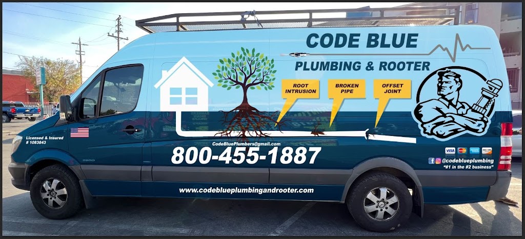 Code Blue Plumbing and Rooter | 7943 Haskell Ave UNIT 26, Lake Balboa, CA 91406, USA | Phone: (800) 455-1887
