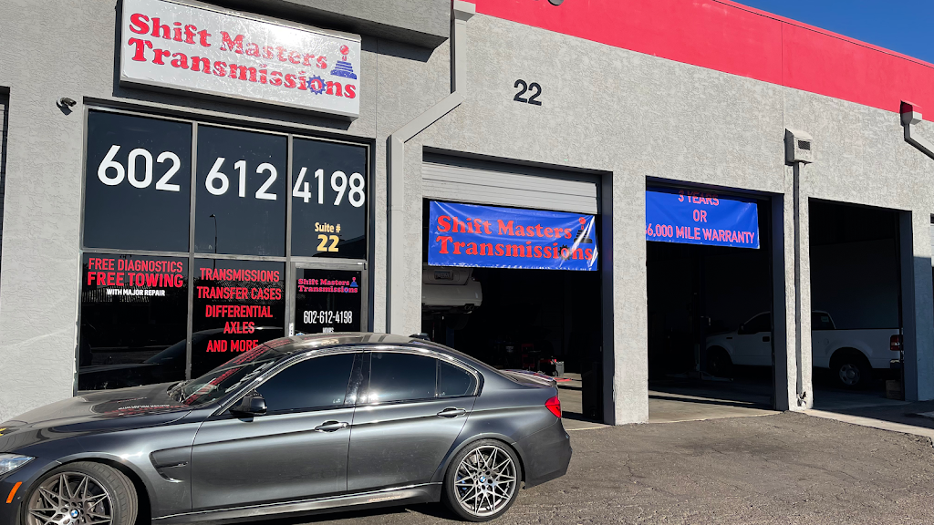 Shift Masters Transmissions | 1636 N 43rd Ave #22, Phoenix, AZ 85009, USA | Phone: (602) 612-4198