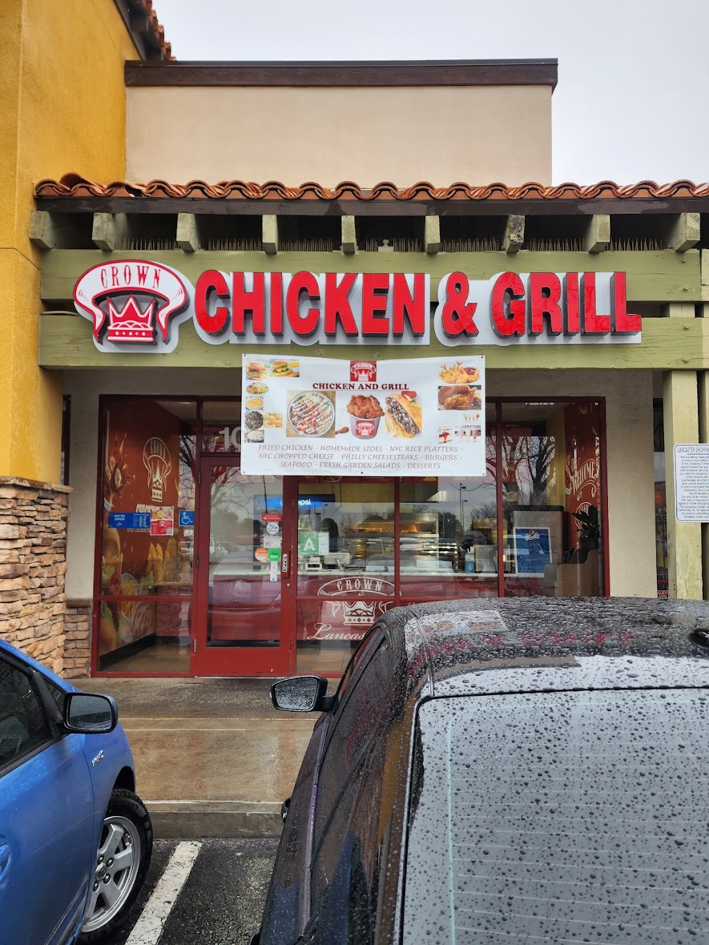 Crown Chicken & grill | 1042 E Ave. J, Lancaster, CA 93535, USA | Phone: (661) 206-8787