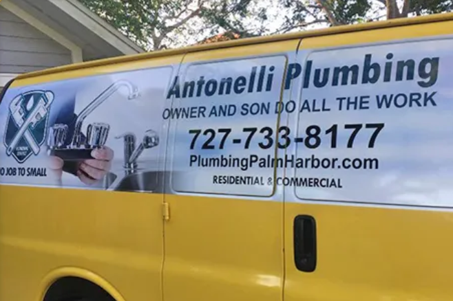Antonelli Plumbing Inc. & Son | 749 Heathrow Ln, Palm Harbor, FL 34683, USA | Phone: (727) 733-8177