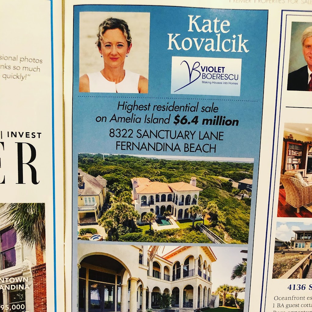 Kate Kovalcik-Realtor | 501 Centre St Suite 127, Fernandina Beach, FL 32034, USA | Phone: (904) 415-6502