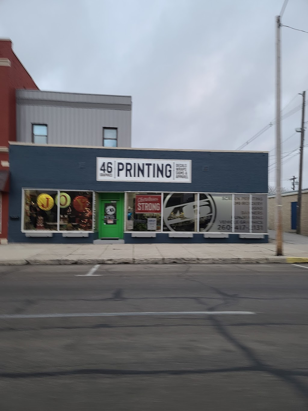 46 Graphics | 111 S Main St, Churubusco, IN 46723, USA | Phone: (260) 417-2131