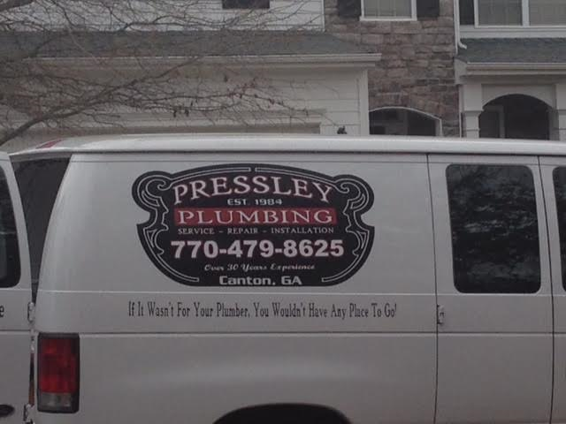 Pressley Plumbing Co. | 970 Collett Dr, Canton, GA 30115, USA | Phone: (770) 479-8625