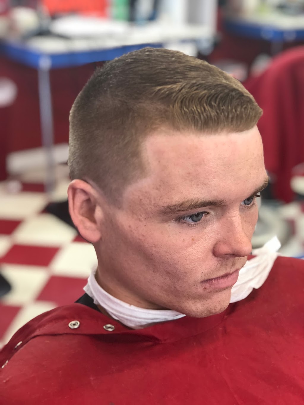 The Barber Shop of New Palestine | 35 E Main St, New Palestine, IN 46163, USA | Phone: (317) 790-9071