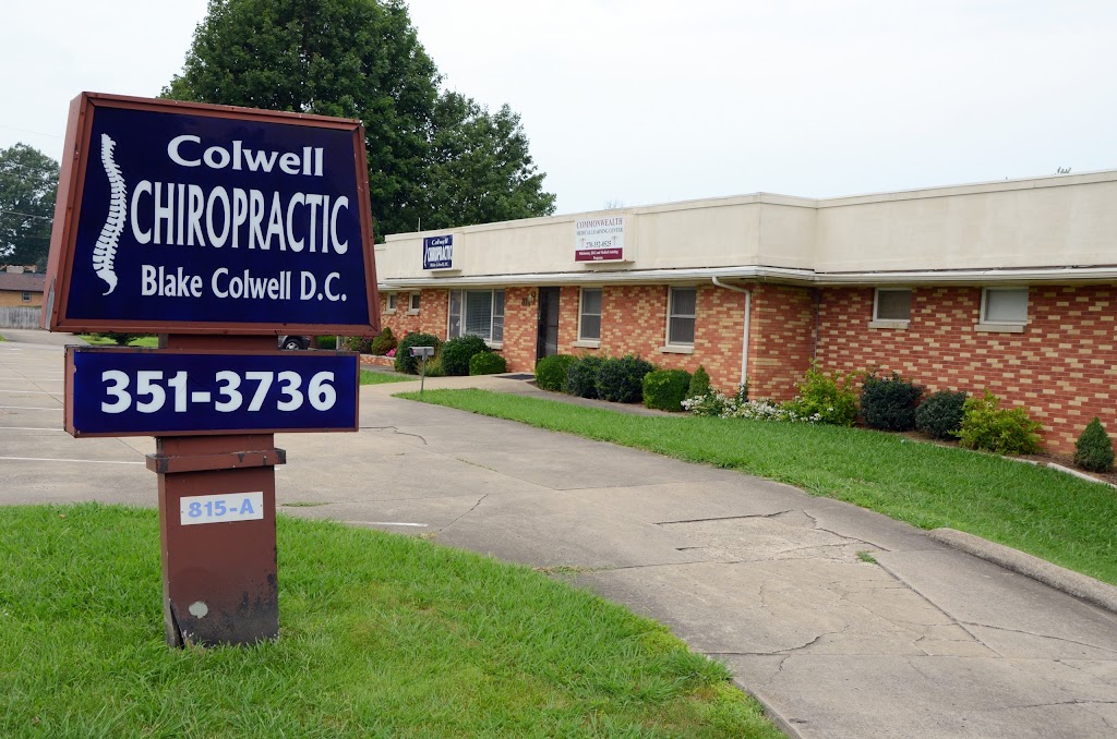 Colwell Chiropractic Office | 815 W Lincoln Trail Blvd a, Radcliff, KY 40160, USA | Phone: (270) 351-3736