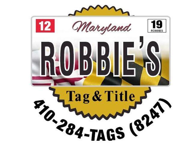 ROBBIES TAG & TITLE | 7329 Holabird Ave Suite #2, Baltimore, MD 21222 | Phone: (410) 284-8247