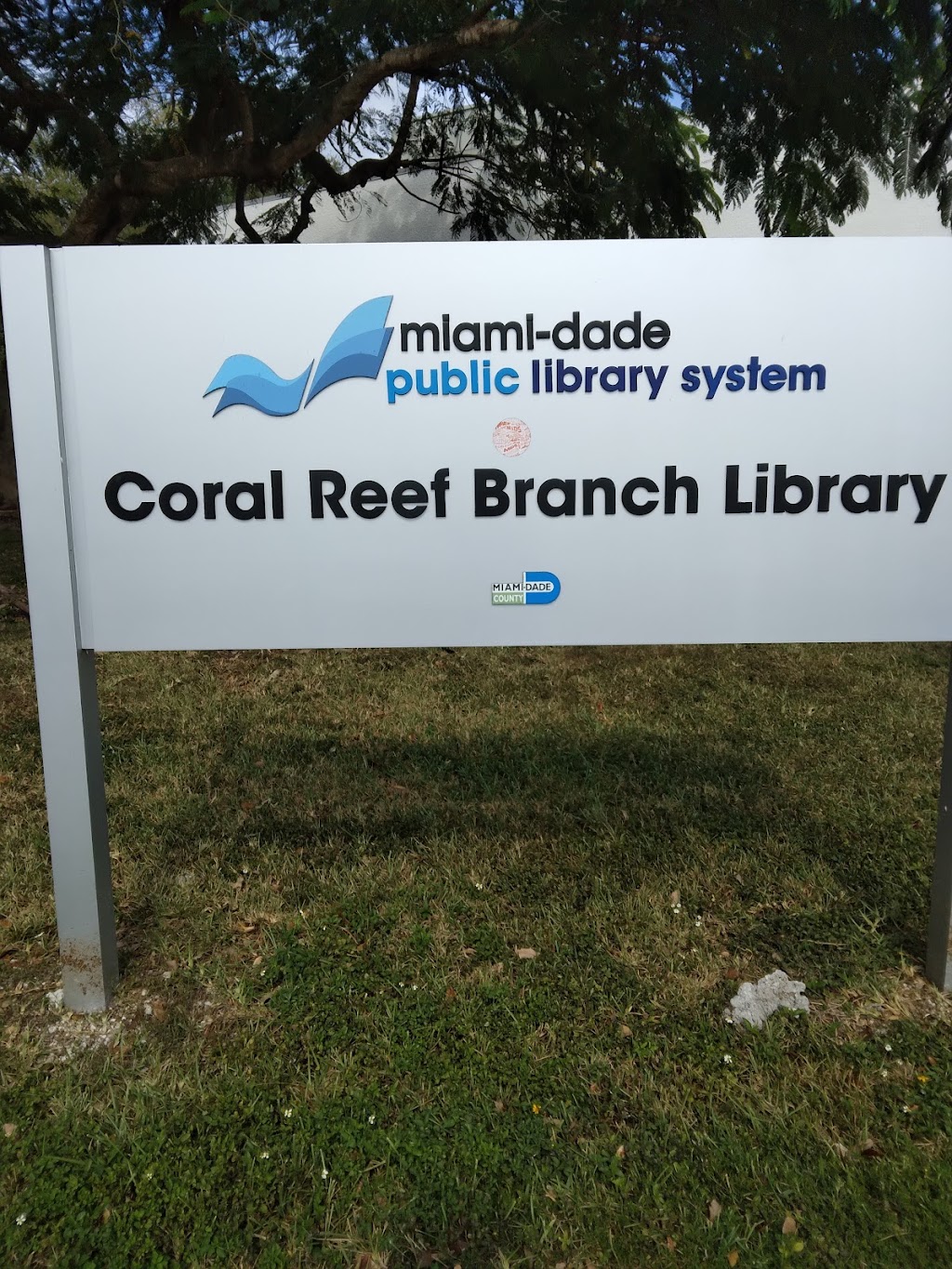 Coral Reef Branch Library | 9211 SW 152nd St, Palmetto Bay, FL 33157, USA | Phone: (305) 233-8324