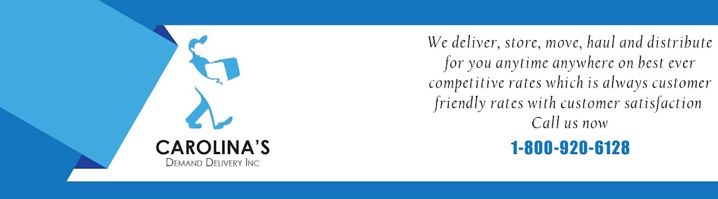 Carolina`s Demand Delivery Inc | 103 New York Dr, Thomasville, NC 27360, USA | Phone: (800) 920-6128