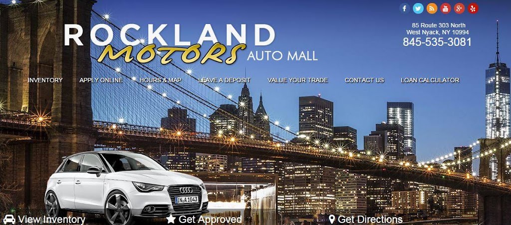 Rockland Motors | 85 N Rte 303 N, West Nyack, NY 10994, USA | Phone: (845) 535-3081