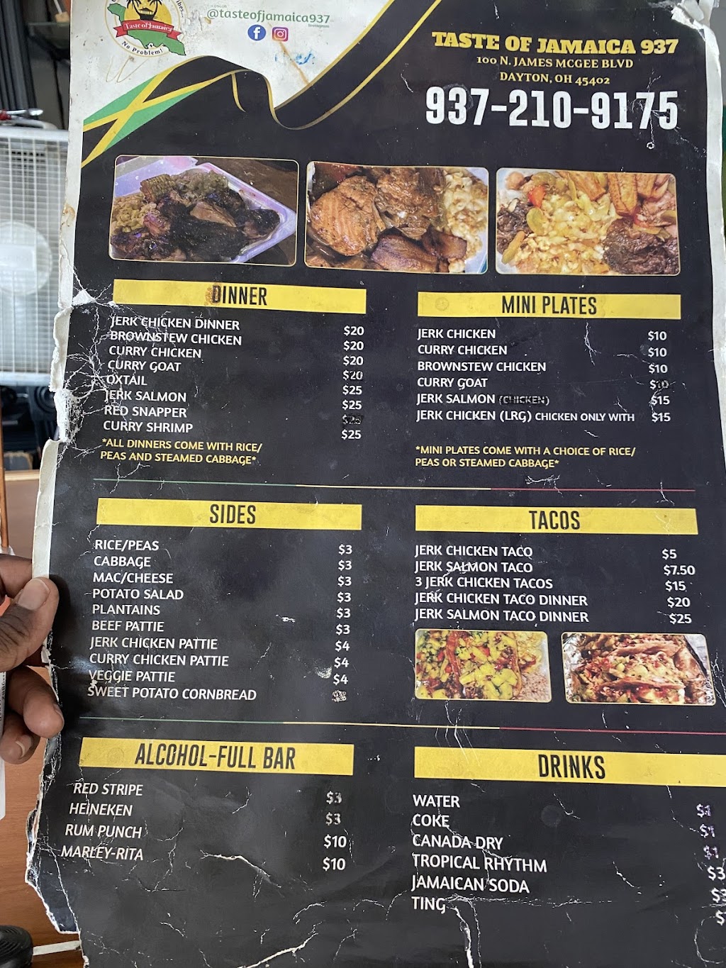 Taste of Jamaica | 4570 Salem Ave, Dayton, OH 45416, USA | Phone: (937) 210-9175