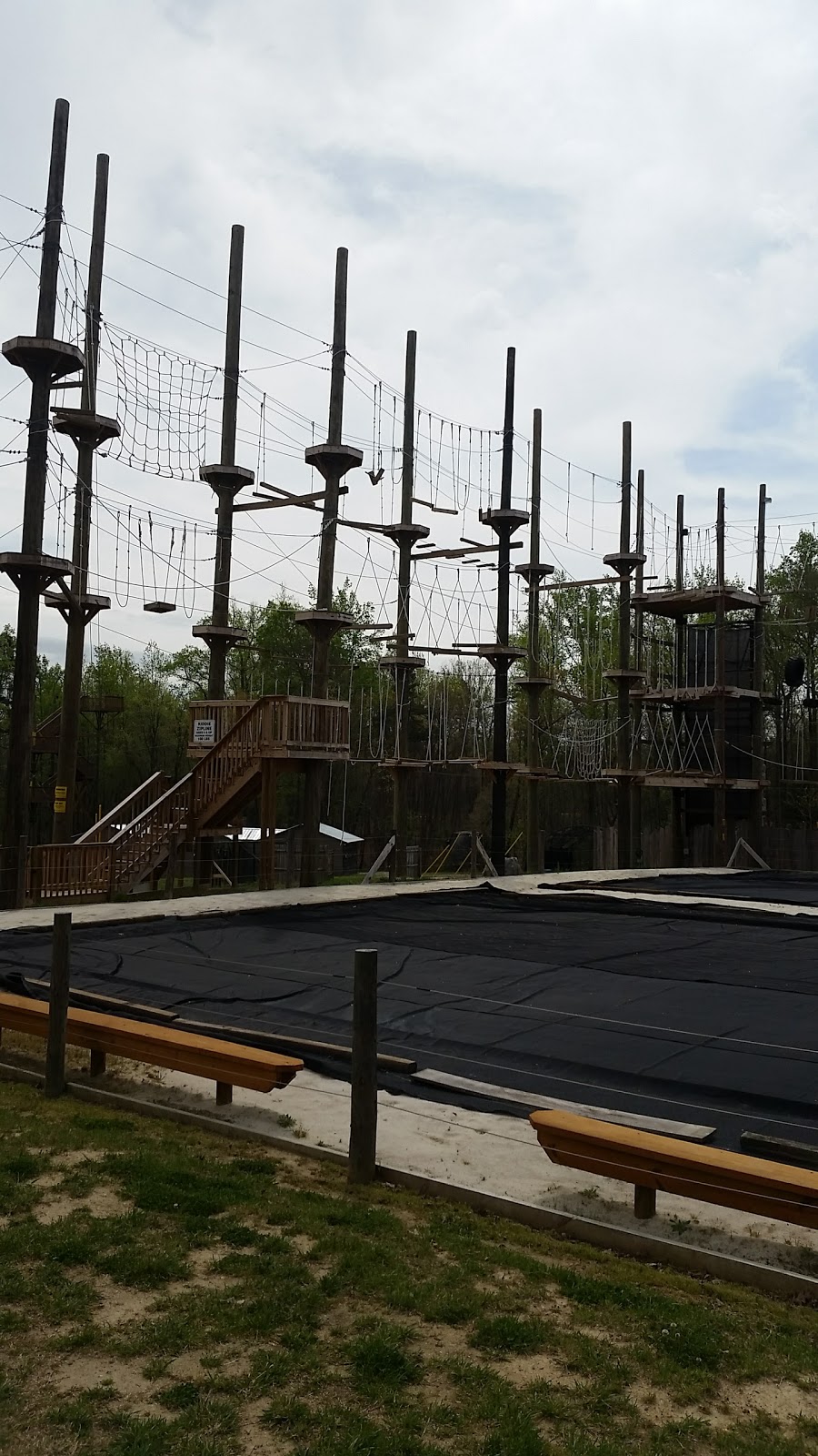 Kersey Valley High Ropes | 1615 Kersey Valley Rd, Archdale, NC 27263, USA | Phone: (336) 431-1700