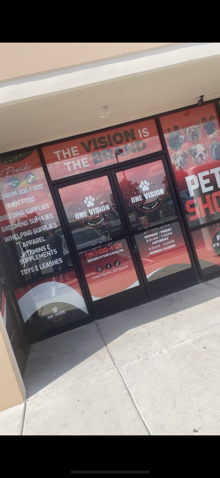One Vision Pet Shop | 130 W Walnut Ave A3, Perris, CA 92571, USA | Phone: (951) 680-4528