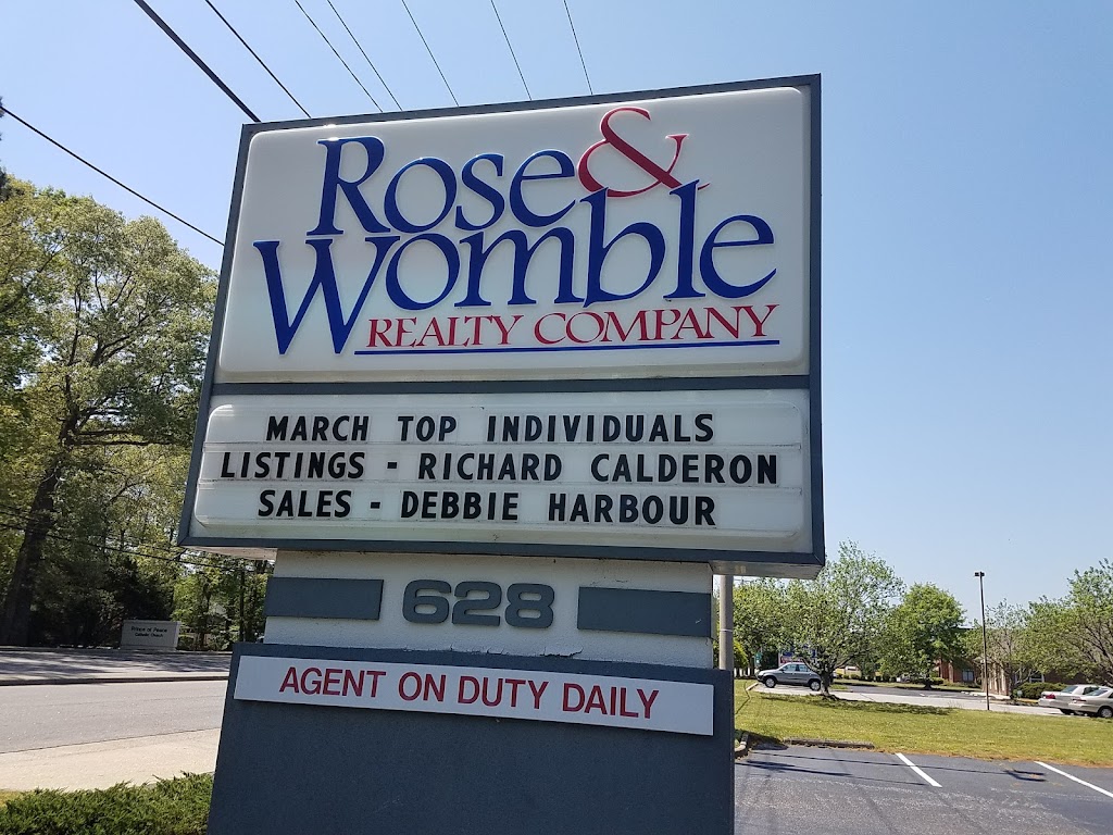 Rose and Womble Realty | 628 Cedar Rd, Chesapeake, VA 23322, USA | Phone: (757) 547-1234