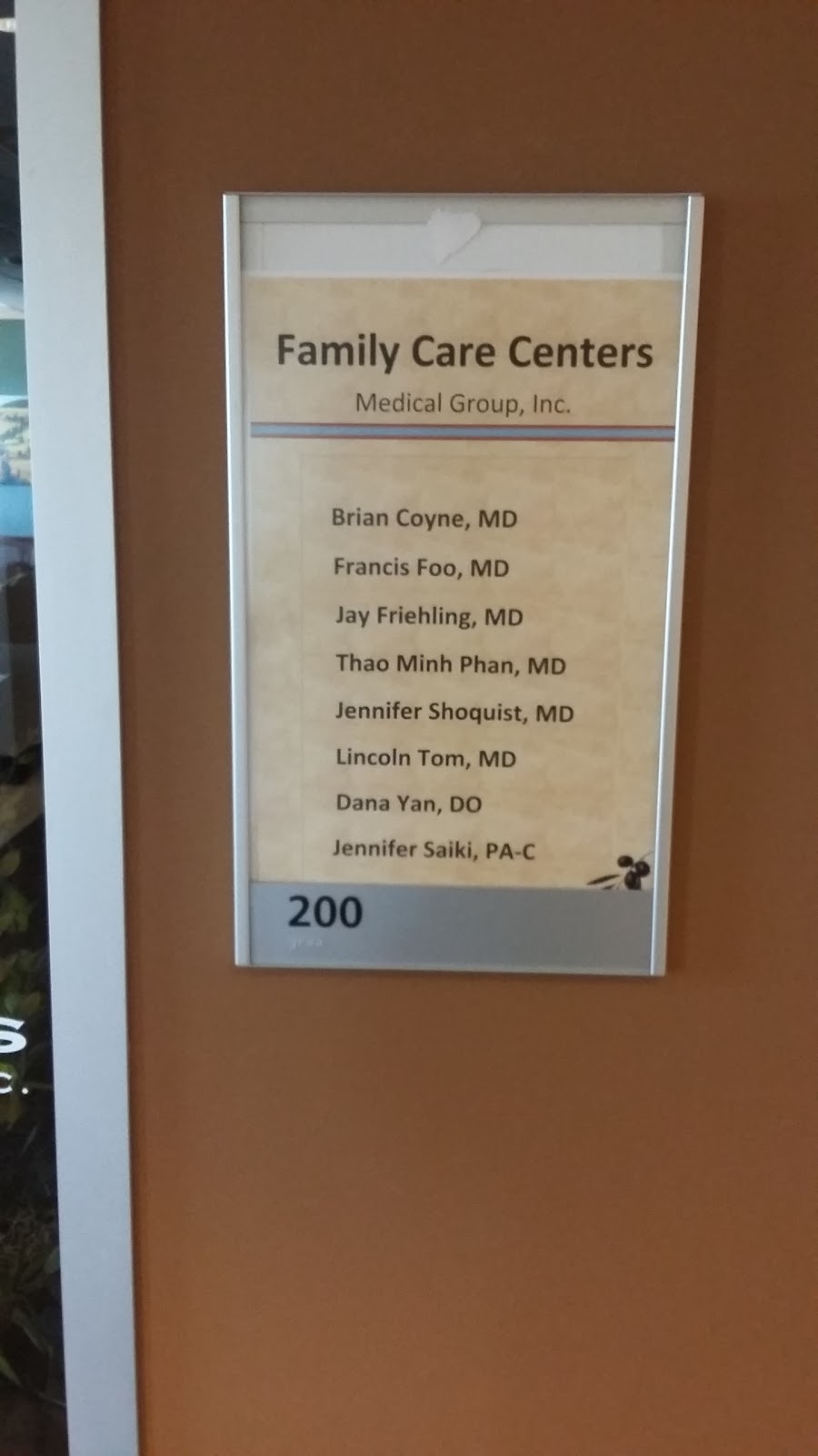 Family Care Centers - Fountain Valley | 18785 Brookhurst St #101, Fountain Valley, CA 92708, USA | Phone: (714) 475-3548