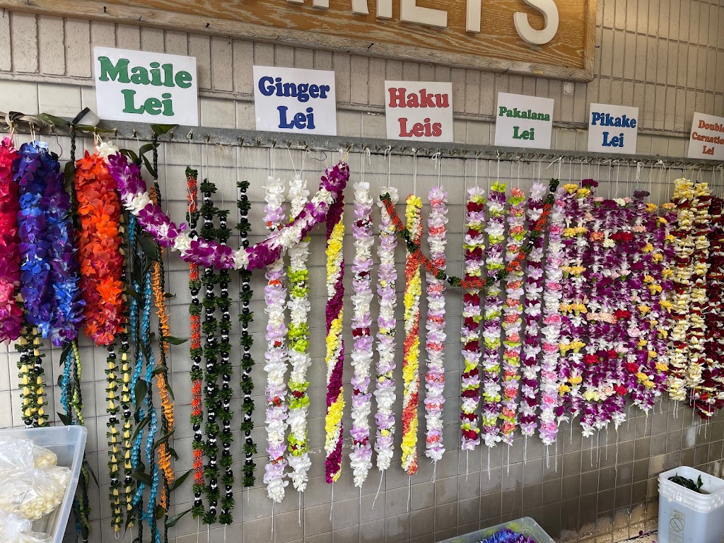 Harriets Lei Stand | 300 Rodgers Blvd Stall #1, Honolulu, HI 96819, USA | Phone: (808) 836-3446