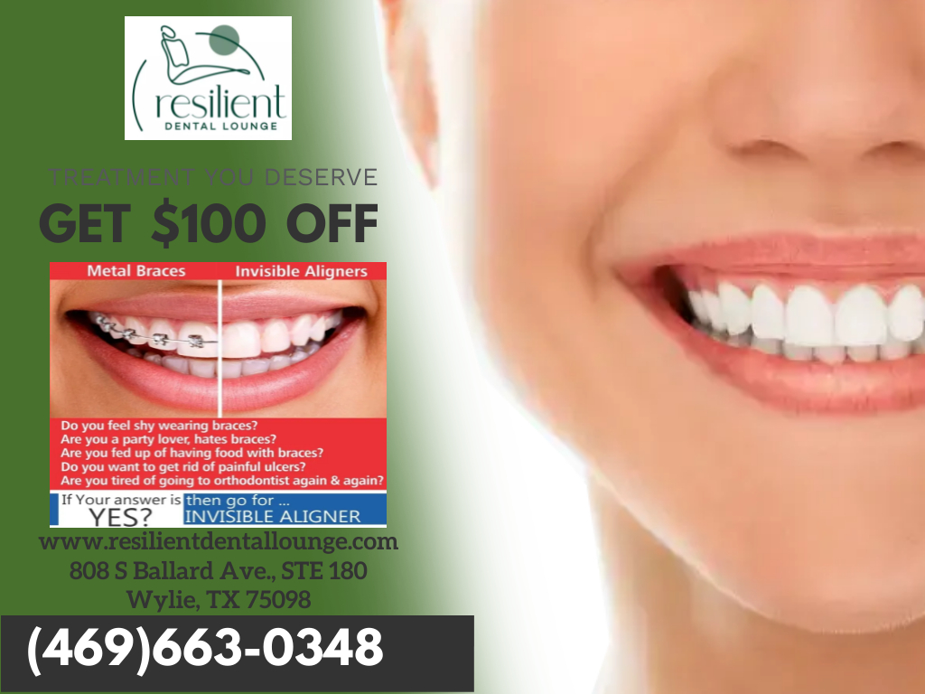 Resilient Dental Lounge | 808 S Ballard Ave #180, Wylie, TX 75098, USA | Phone: (469) 663-0348