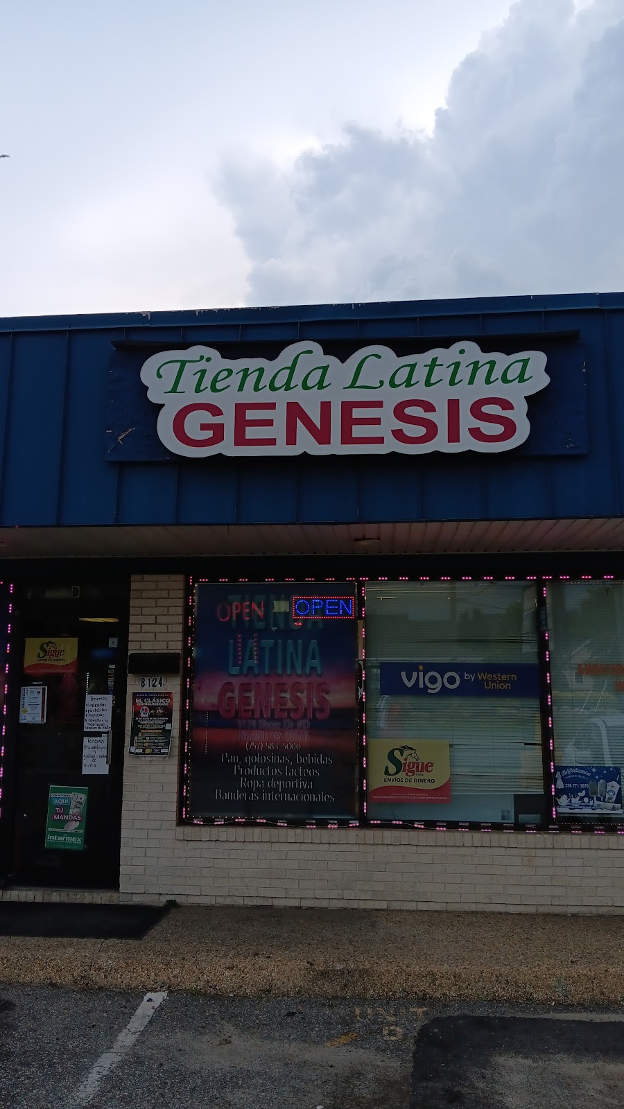 Tienda Latina Genesis | 8124 A, 8124 Shore Dr Suite D, Norfolk, VA 23518, USA | Phone: (757) 583-5000