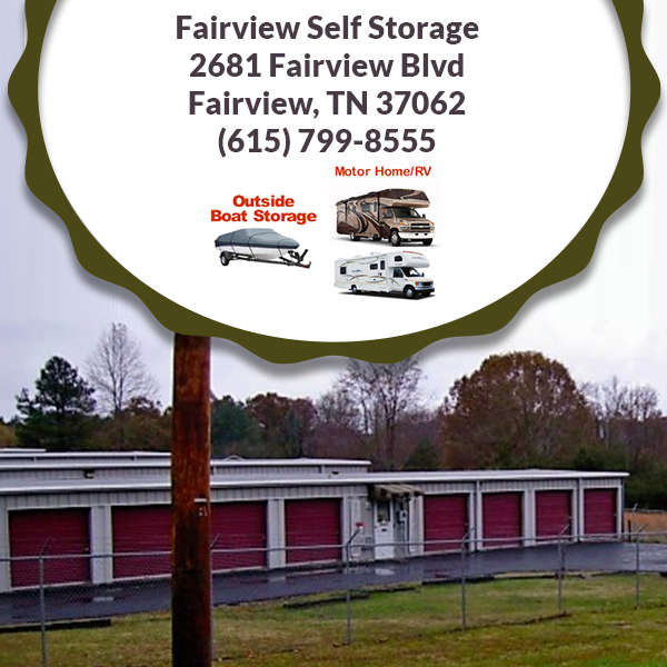 Fairview Self Storage | 2681 Fairview Blvd, Fairview, TN 37062 | Phone: (615) 799-8555