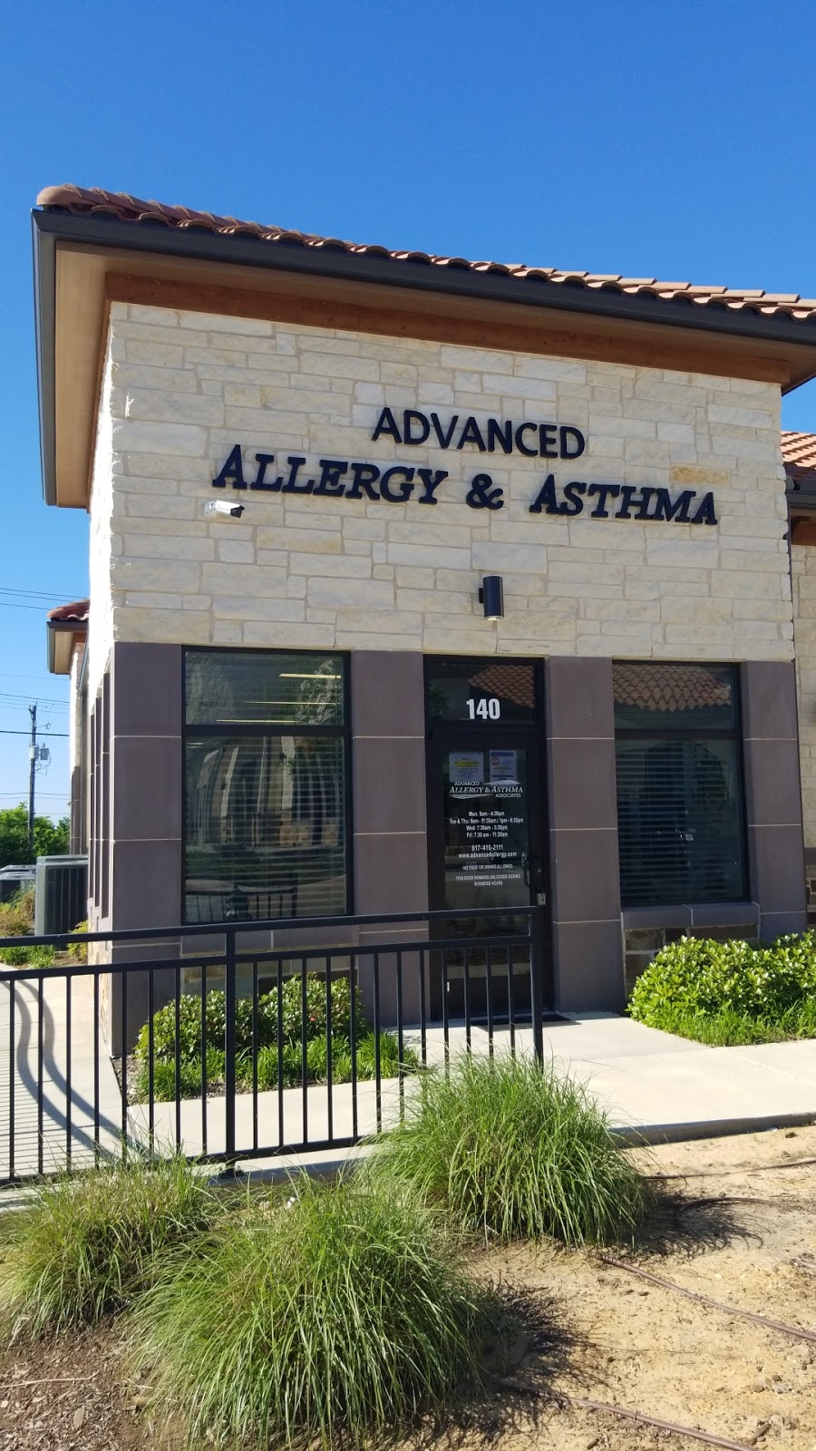 Advanced Allergy & Asthma Associates | 540 E Southlake Blvd Ste 140, Southlake, TX 76092, USA | Phone: (817) 410-2111