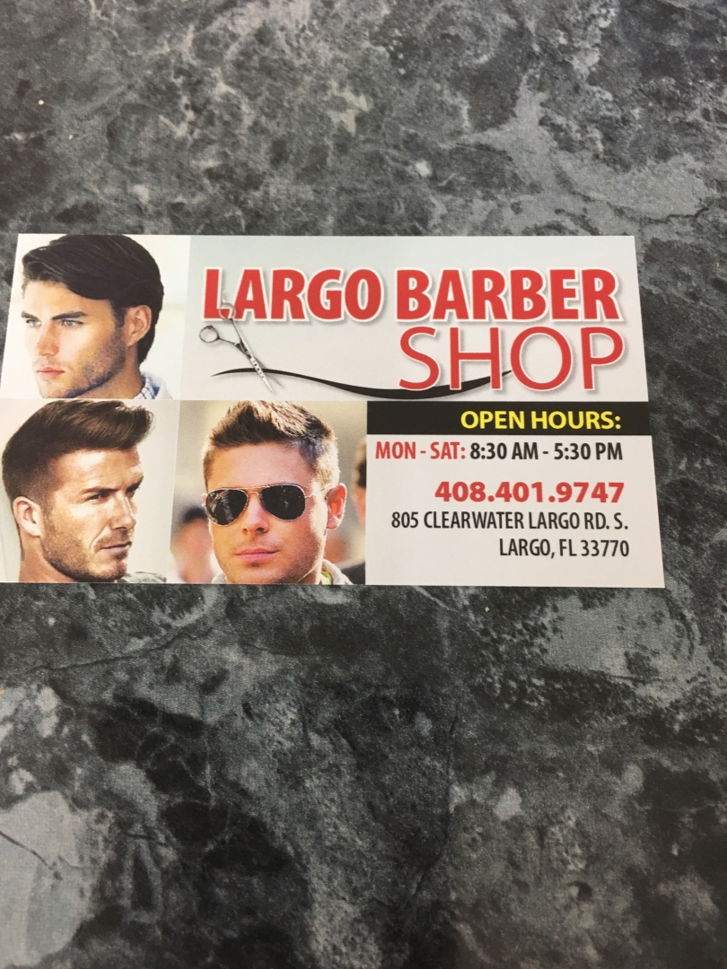 Largo Barber Shop | 805 Clearwater Largo Rd S, Largo, FL 33770, USA | Phone: (727) 518-0089