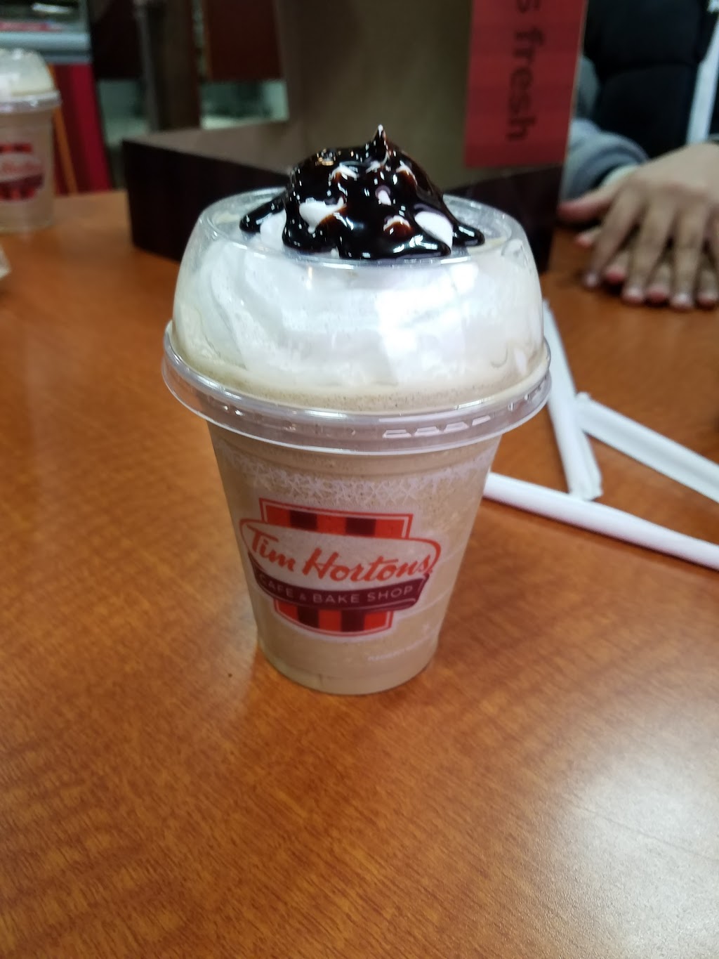 Tim Hortons | 21930 Allen Rd, Woodhaven, MI 48183, USA | Phone: (734) 692-1052