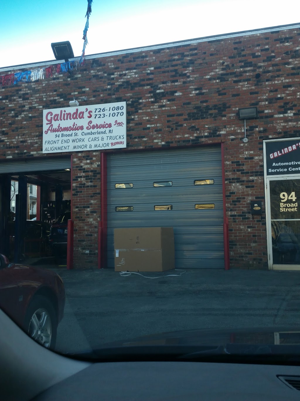 Galindas Automotive Service Inc | 94 Broad St, Cumberland, RI 02864, USA | Phone: (401) 726-1080