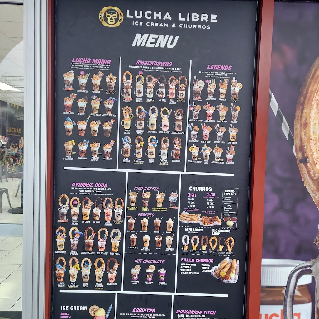 Lucha Libre Ice Cream & Churros | 4925 W Market St UNIT 1100, Greensboro, NC 27407, USA | Phone: (336) 907-7086