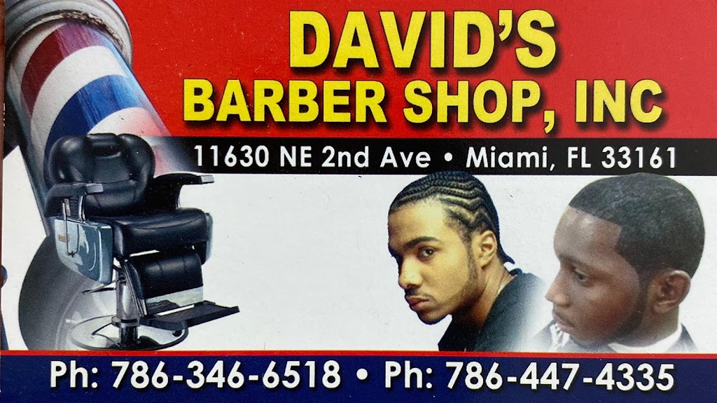 Davids Barber Shop | 11634 NE 2nd Ave, Miami, FL 33161, USA | Phone: (786) 346-6518