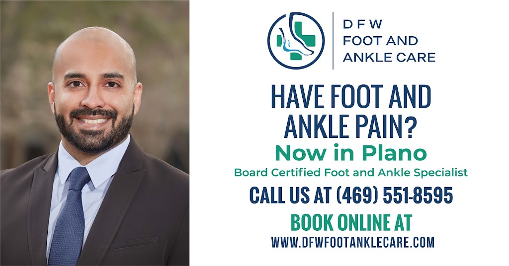 DFW Foot and Ankle Care - Dr. Zubeen Mistry | 4508 Legacy Dr #200, Plano, TX 75024, USA | Phone: (469) 551-8595