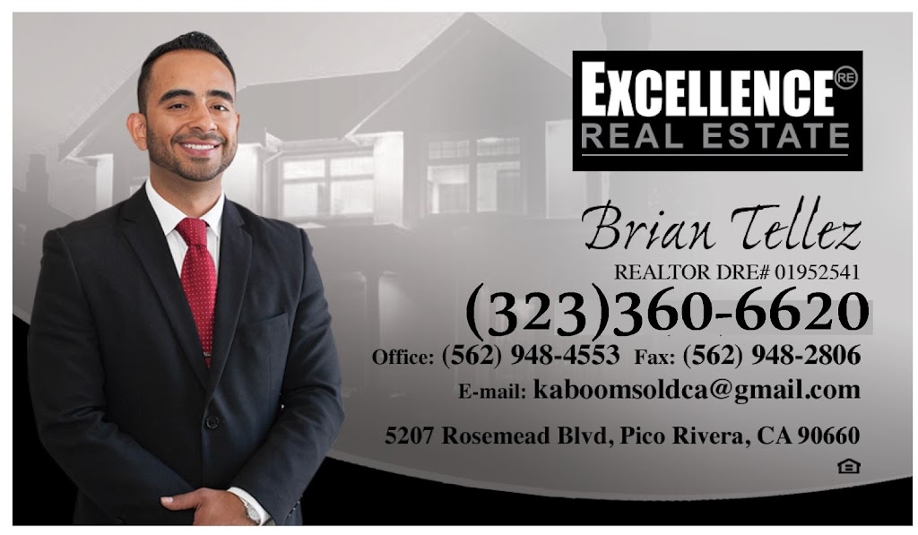 Real Estate by Brian Tellez | 5207 Rosemead Blvd, Pico Rivera, CA 90660, USA | Phone: (323) 360-6620