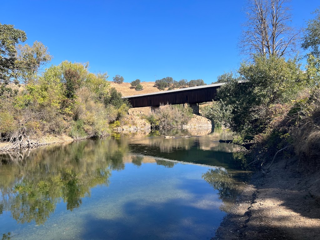 Knights Ferry Covered Bridge | 17968 Covered Bridge Rd, Knights Ferry, CA 95361, USA | Phone: (209) 881-3517