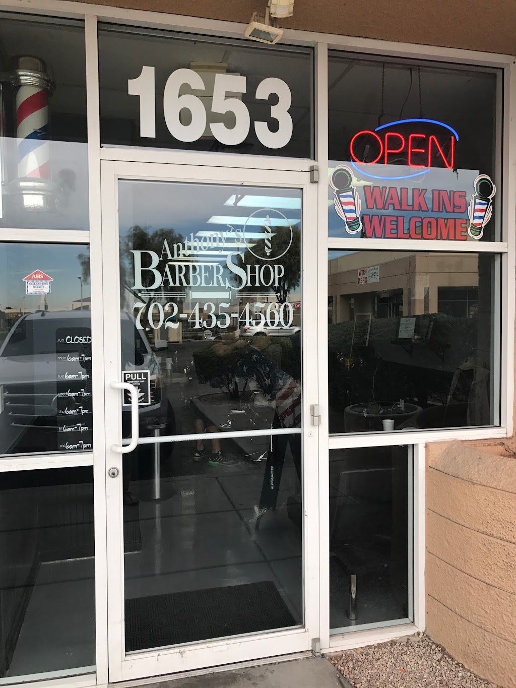 Anthonys BarberShop | 1653 W Warm Springs Rd, Henderson, NV 89014, USA | Phone: (702) 435-4560