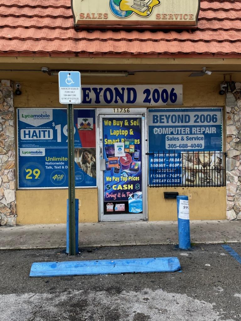 Beyond 2006 Computers | 11756 NW 7th Ave, Miami, FL 33168, USA | Phone: (305) 688-4040