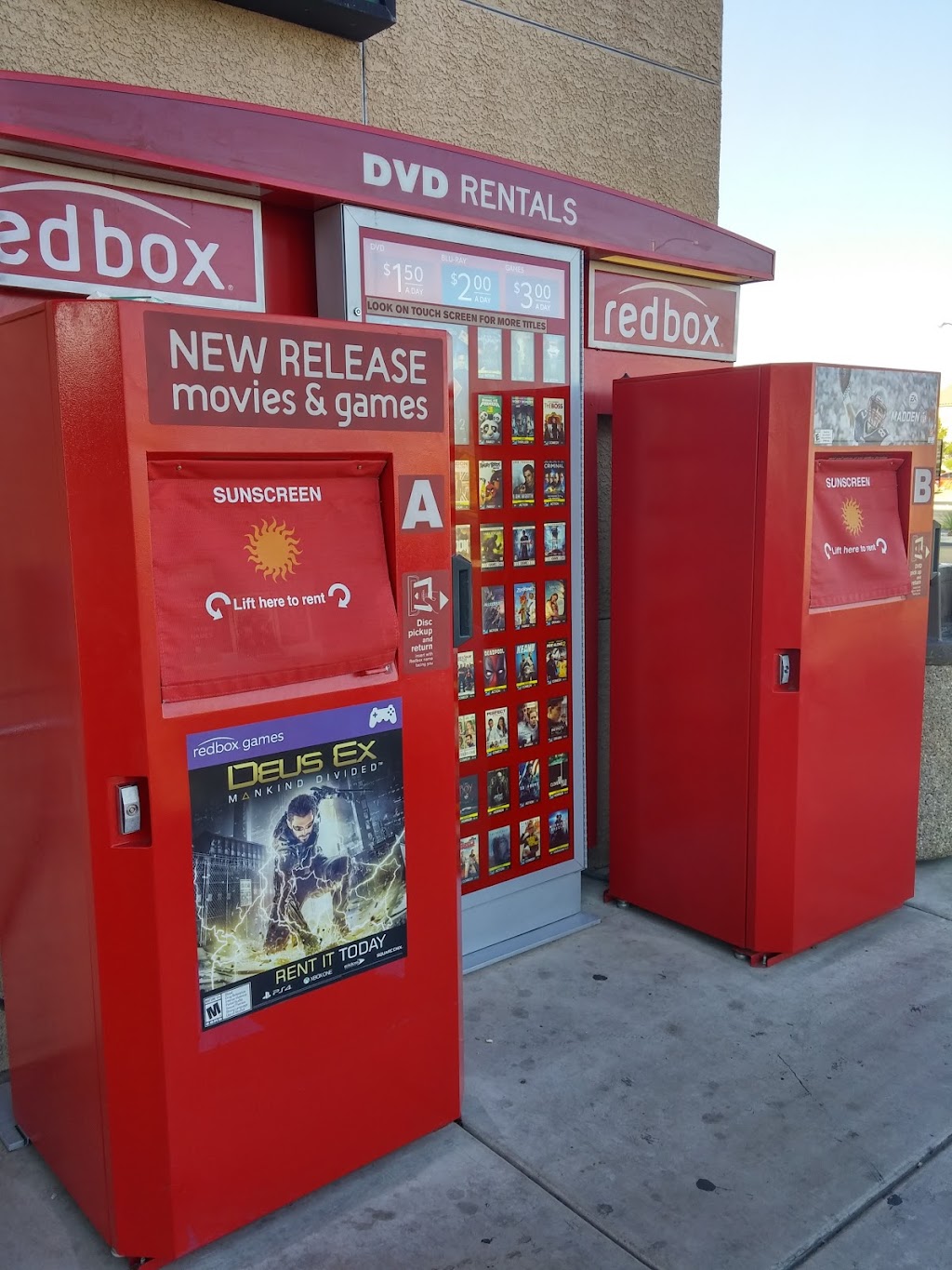 Redbox | 405 E Silverado Ranch Blvd, Las Vegas, NV 89183, USA | Phone: (866) 733-2693