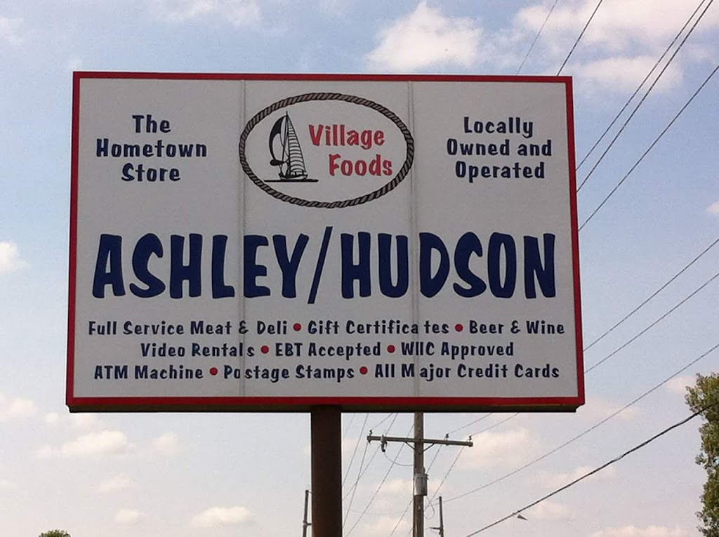 Ashley Hudson Village Foods | 700 W State St, Ashley, IN 46705, USA | Phone: (260) 587-9466