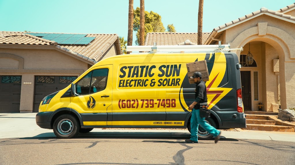 Static Sun Electric & Solar | 3138 E Watford Ct, Queen Creek, AZ 85142, USA | Phone: (602) 739-7498