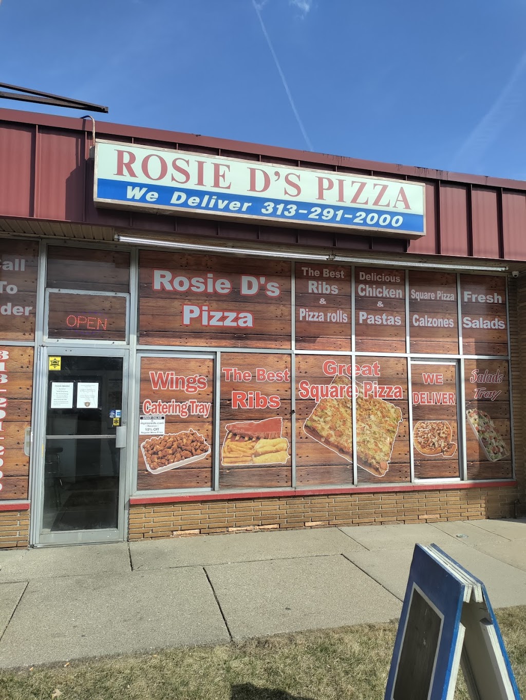 Rosie Ds Pizza | 5301 S Telegraph Rd, Dearborn Heights, MI 48125, USA | Phone: (313) 291-2000