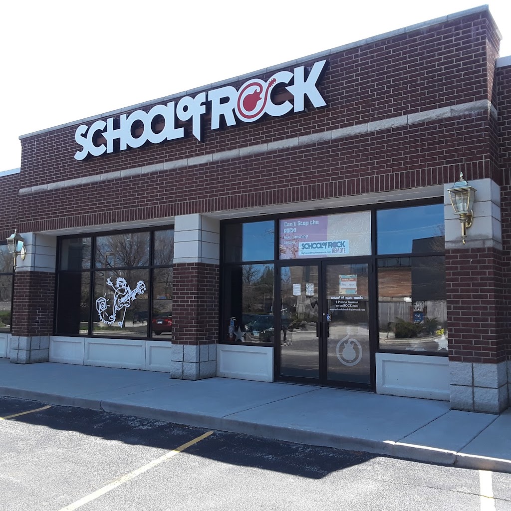 School of Rock | 9 Prairie Ave, Highwood, IL 60040, USA | Phone: (847) 433-7625