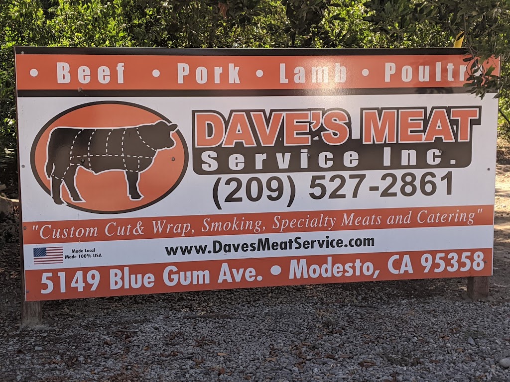 Daves Meat Service | 5149 Blue Gum Ave, Modesto, CA 95358, USA | Phone: (209) 527-2861