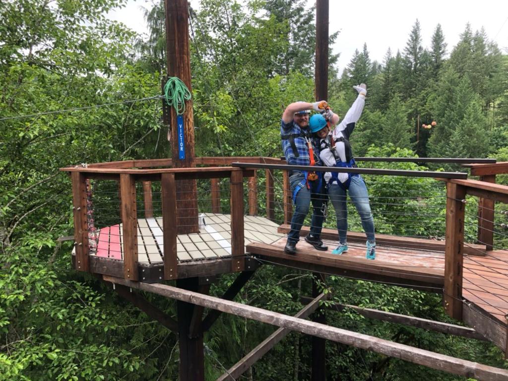 ZiplineX Zip Line Tours | 32016 NE Healy Rd, Amboy, WA 98601, USA | Phone: (503) 520-0303