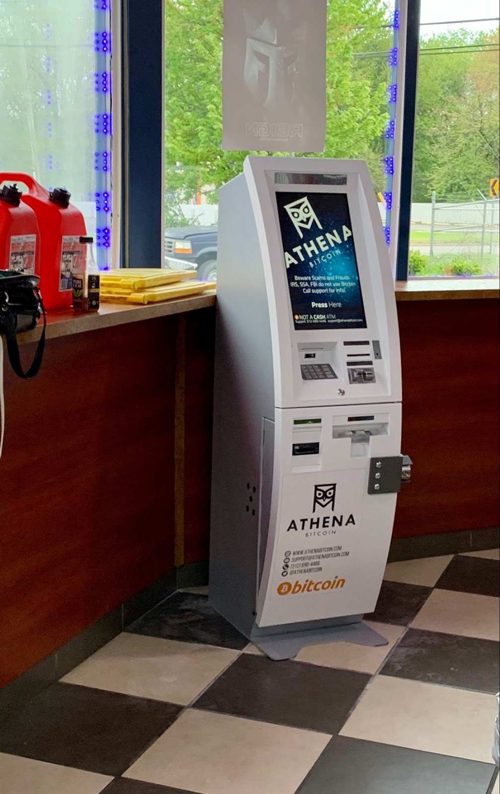Athena Bitcoin ATM | 27415 Van Born Rd, Romulus, MI 48174, USA | Phone: (312) 690-4466