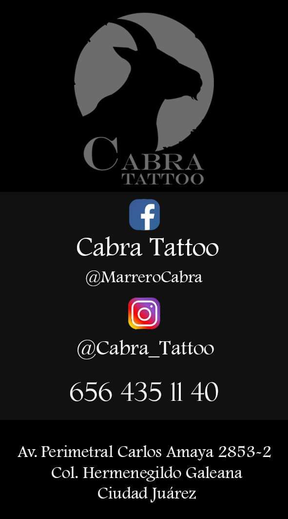 Cabra Tattoo | C. Perimetral Carlos Amaya, Galeana, 32230 Cd Juárez, Chih., Mexico | Phone: 656 435 1140