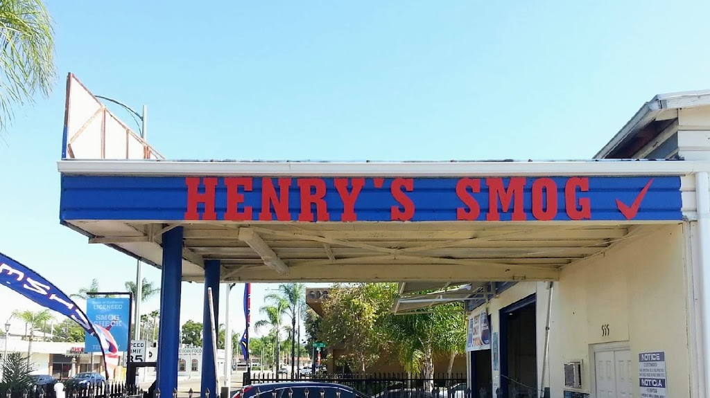 Henrys Smog | 555 S Escondido Blvd, Escondido, CA 92025, USA | Phone: (760) 855-4972